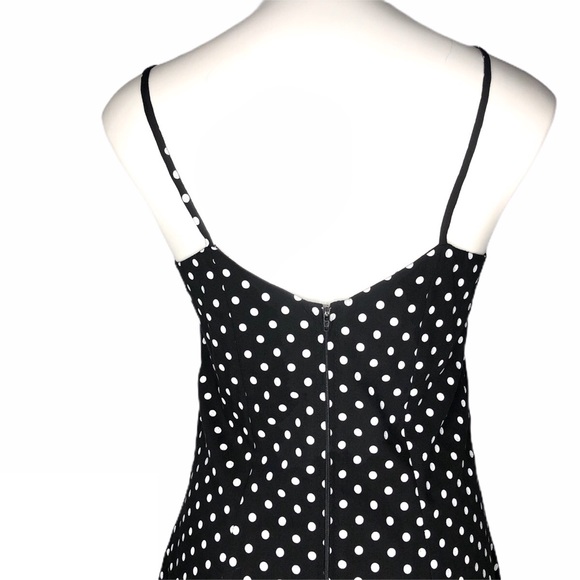 Vintage Nicole Elizabeth B&W Polka Dot Romper - Picture 6 of 8